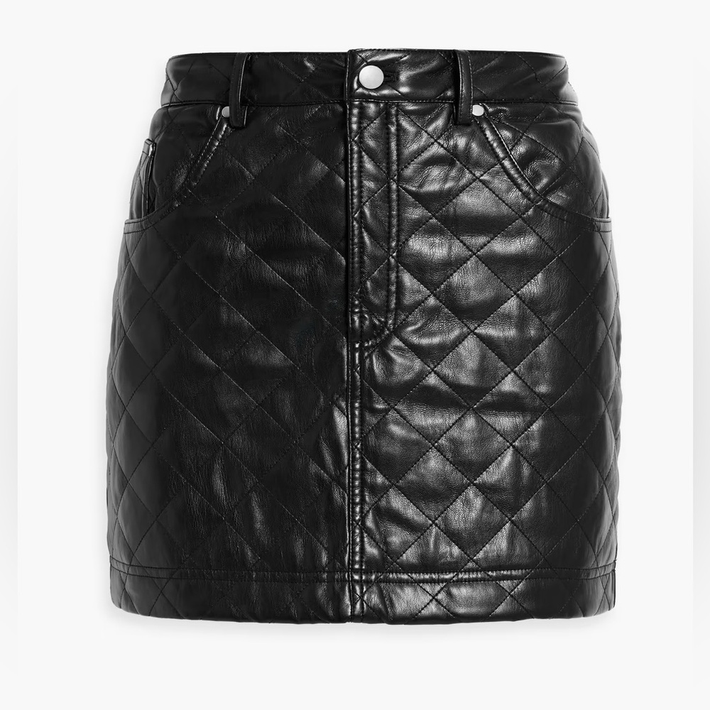 Cami NYC | Vegan leather, mini skirt